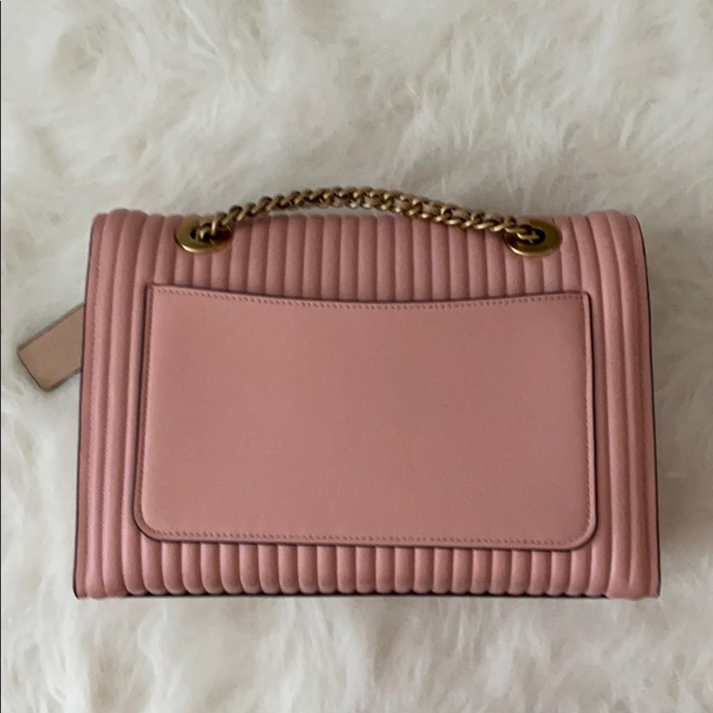 Coach Parker Colorblock With Quilting and Rivets - Picture 2 of 16
